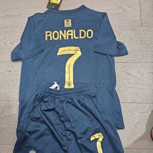 SPL Nike Youth Cristiano Ronaldo Al-Nassr FC 23/24 Away Soccer Jersey